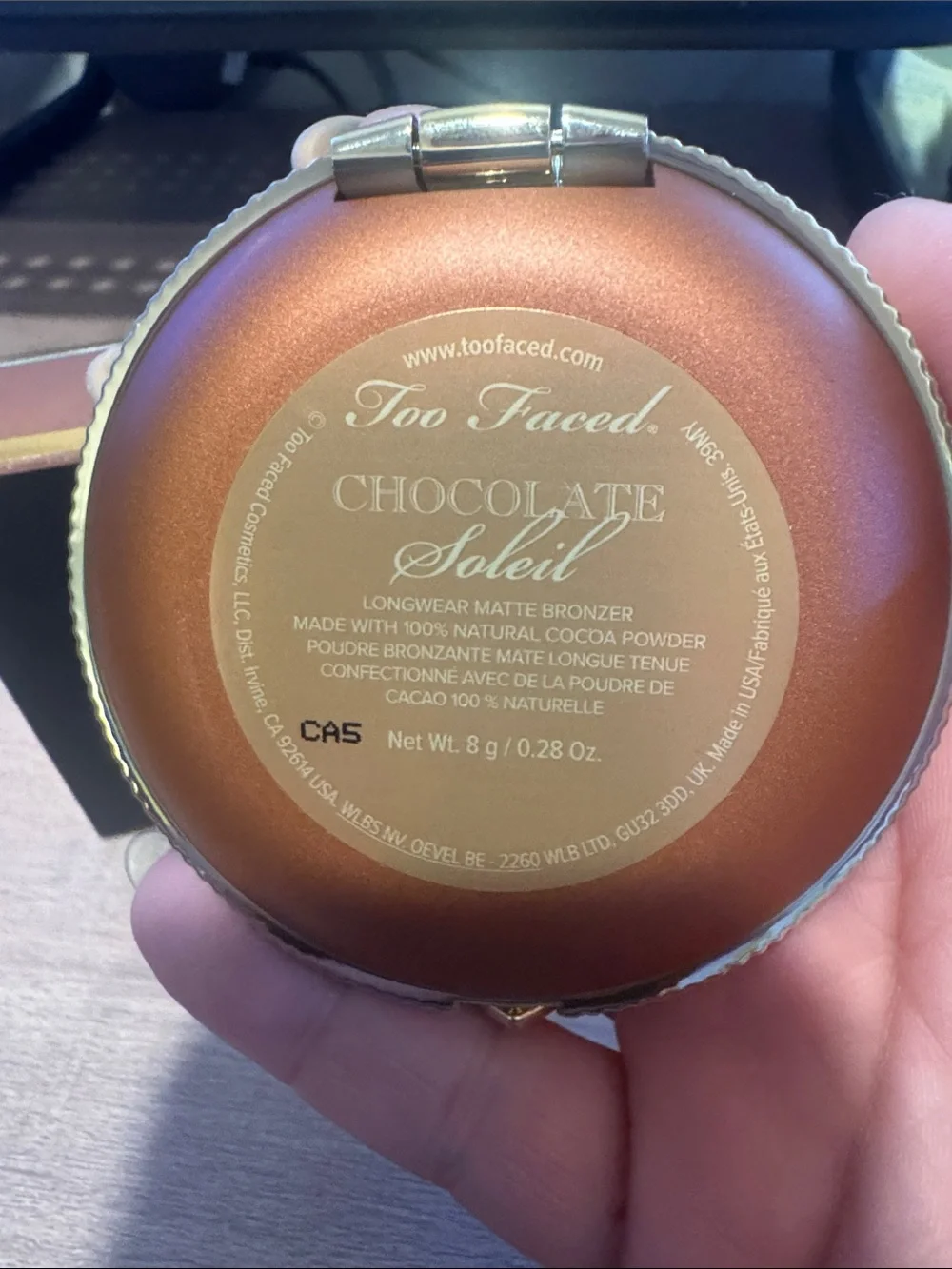 Too Faced Longwear Matte Bronzer